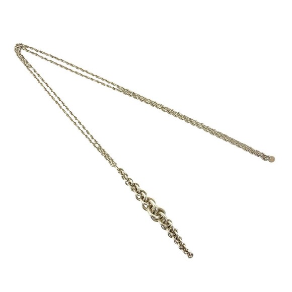 HERMES Jewelry - HERMES Vintage Atalante Necklace, Sterling Silver 925 Chain Pendant, Silver, ...